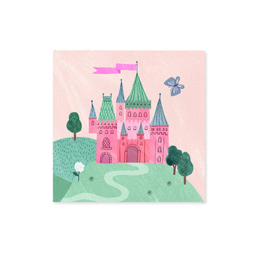 Princess and Unicorn Pop-Up Card