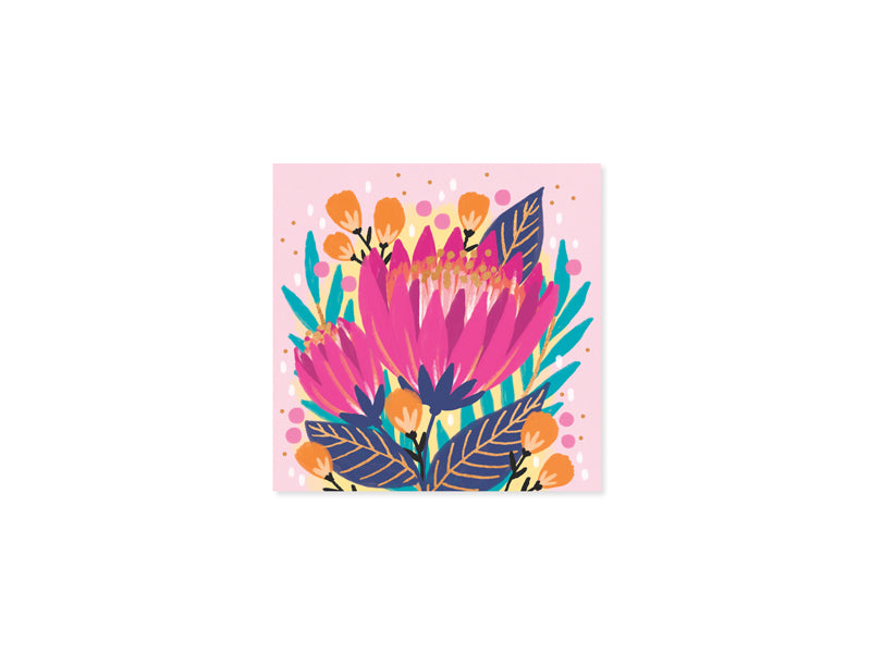 Protea Pop-Up Card