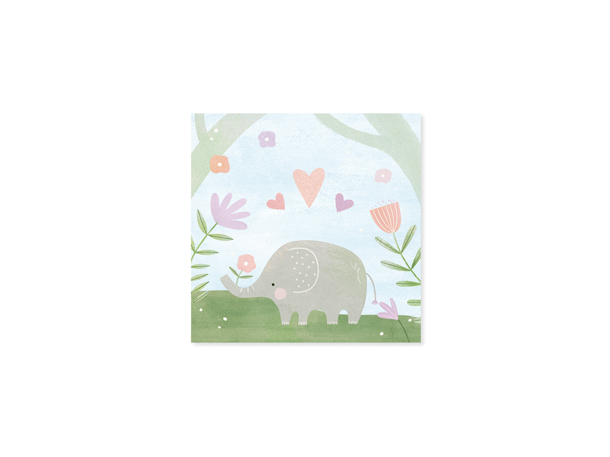 Baby Elephant Pop-Up Card Sale