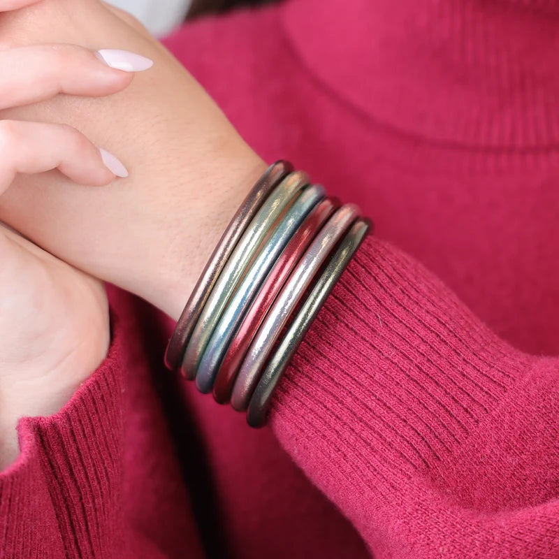 The Autumn All Weather Bangles Stack