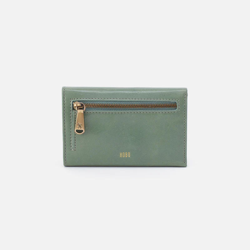Jill Trifold Wallet Jade