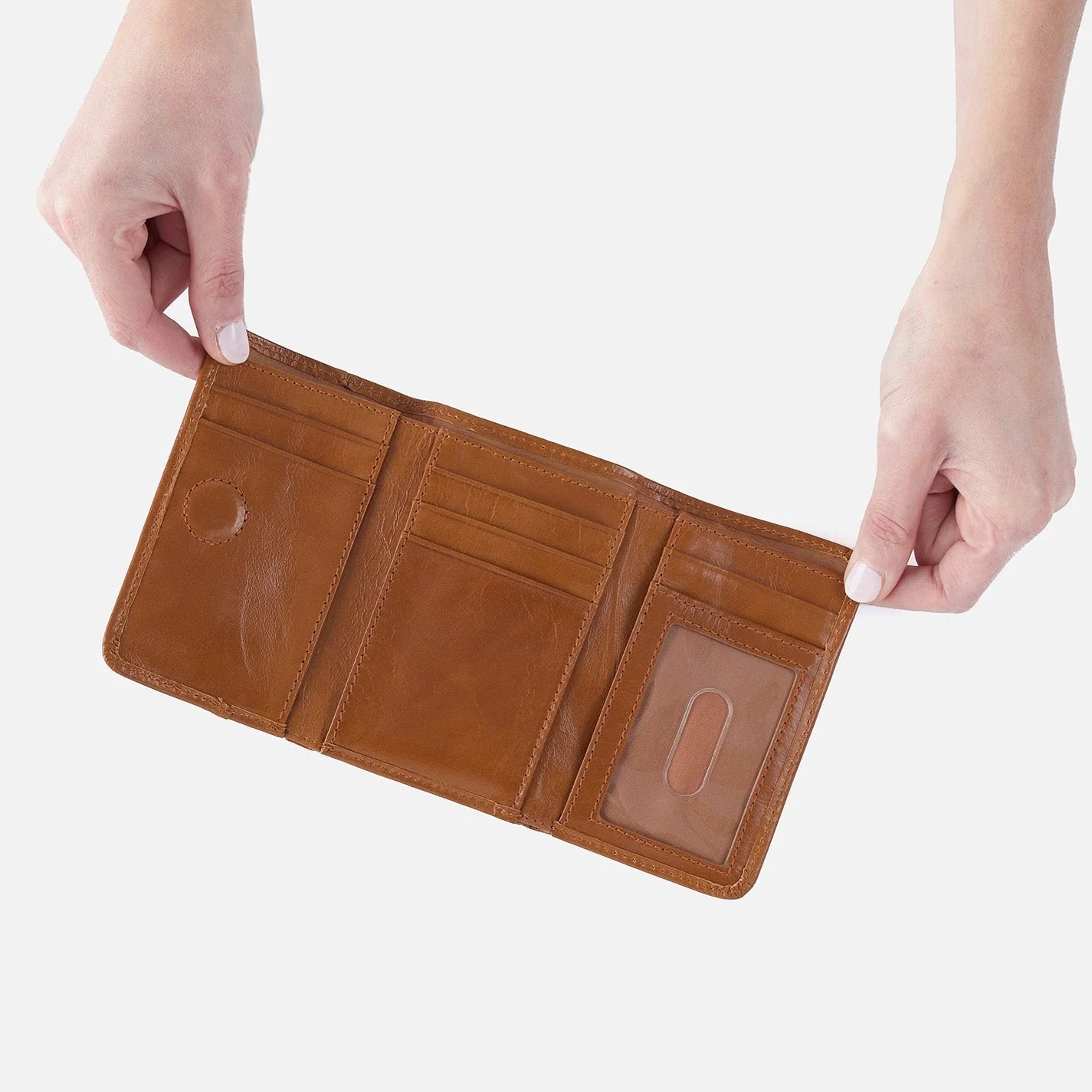 Jill Trifold Wallet Truffle