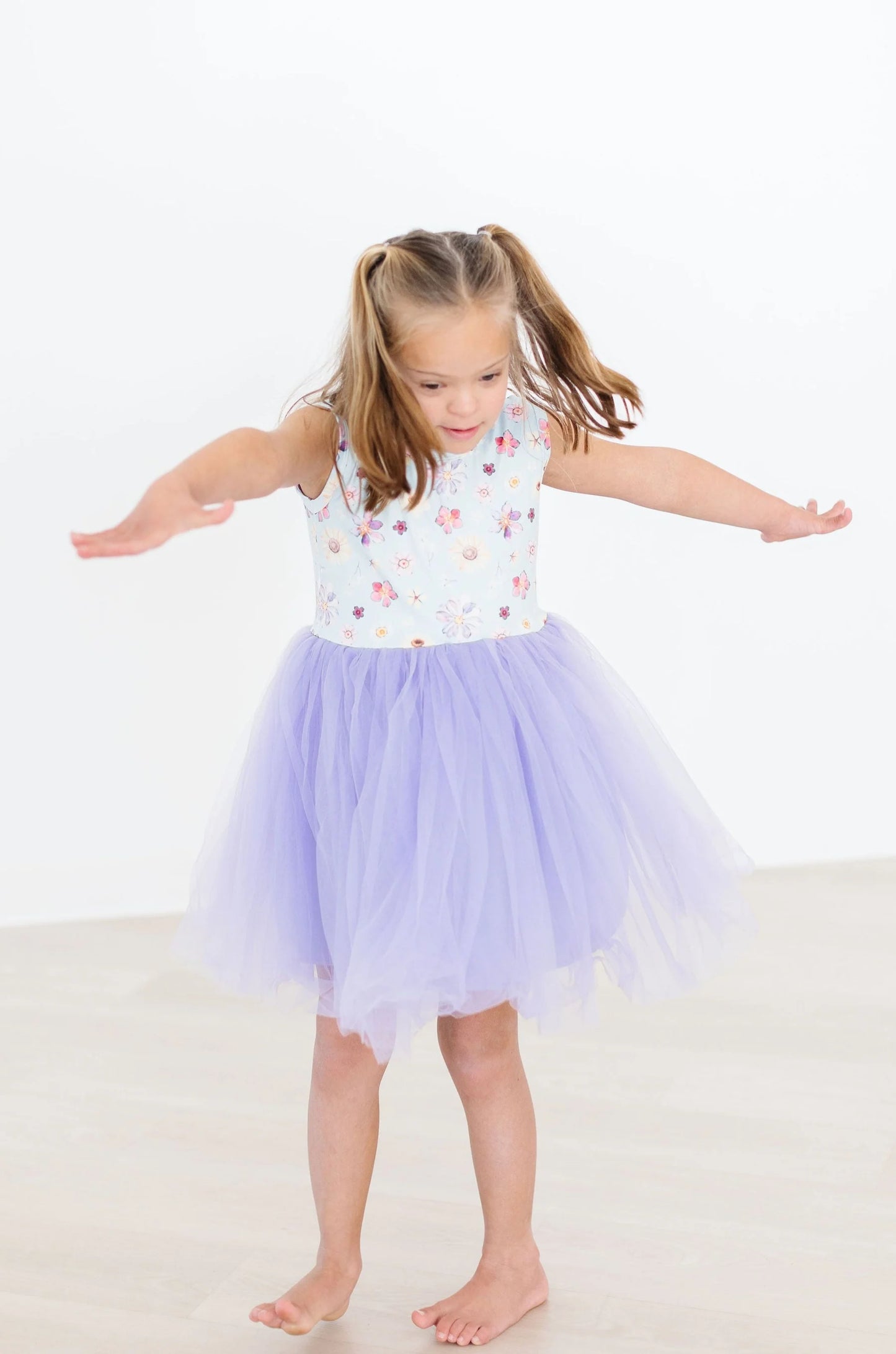 Tank Tutu Dress Vintage Floral