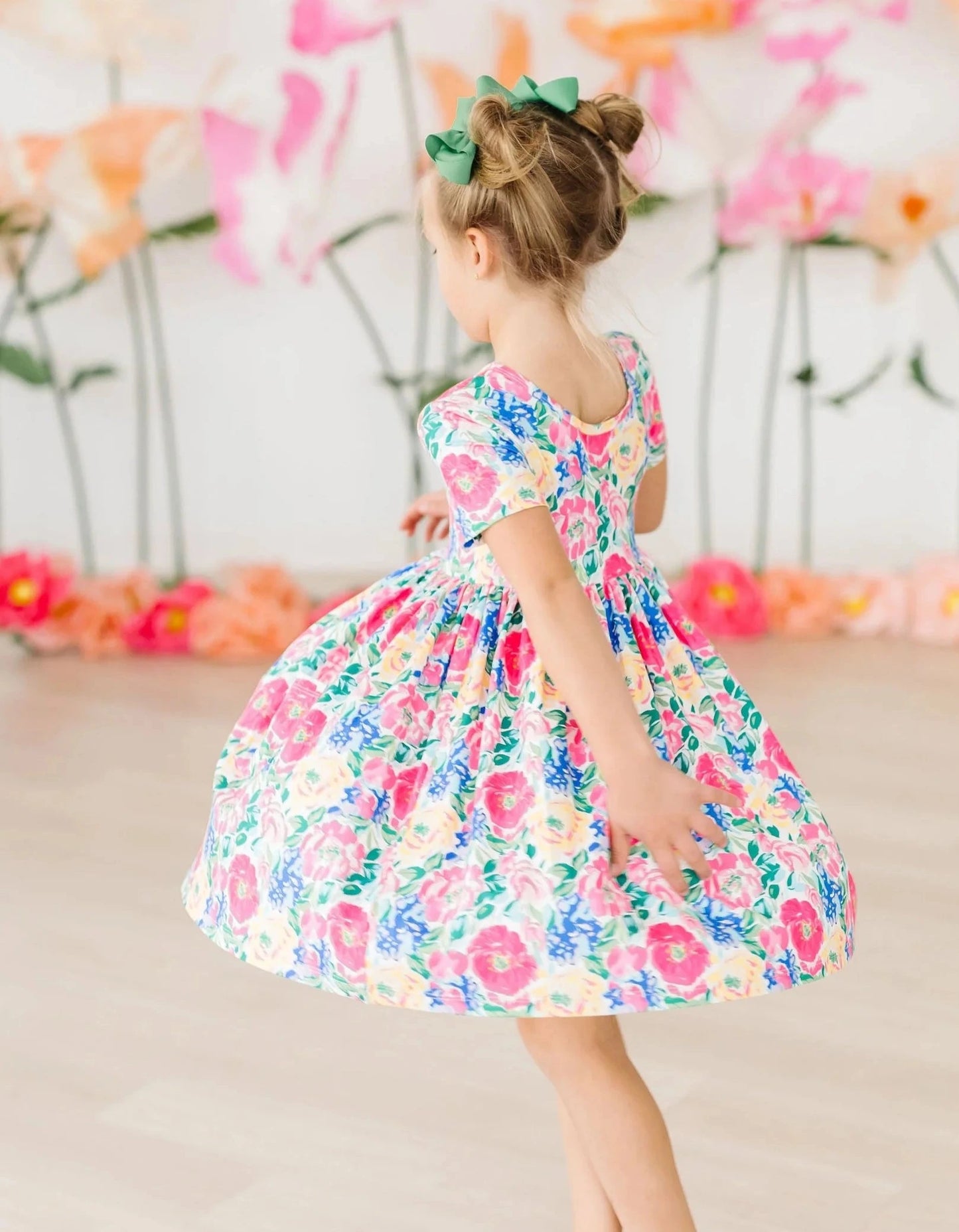 Wildflower Wishes S/S Pocket Twirl Dress