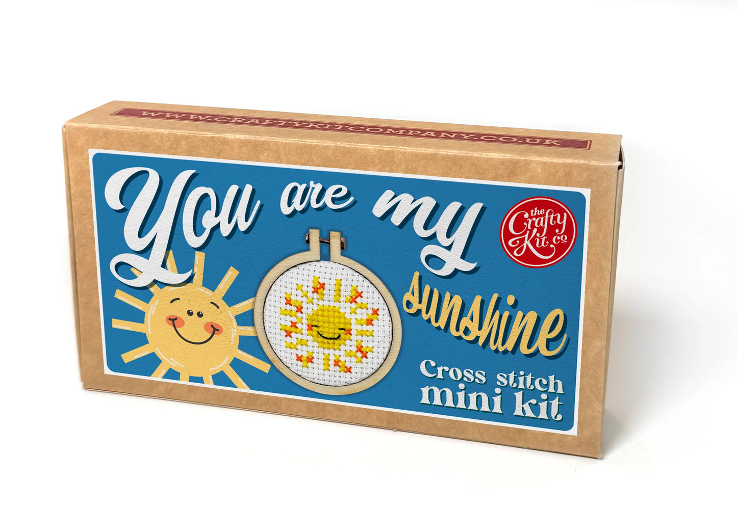 "You Are My Sunshine" Mini Matchbox Cross Stitch Kit