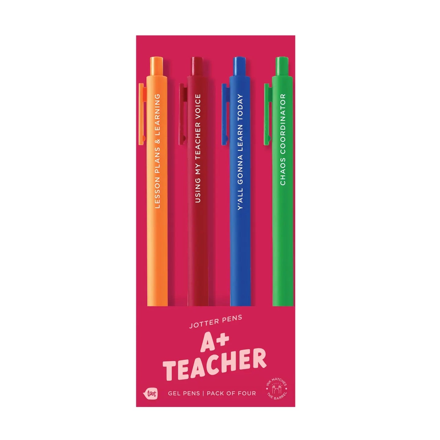 A+ Teacher Jotter Set 4-Pack