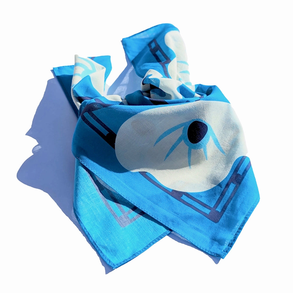 Bandana Aziza Blue