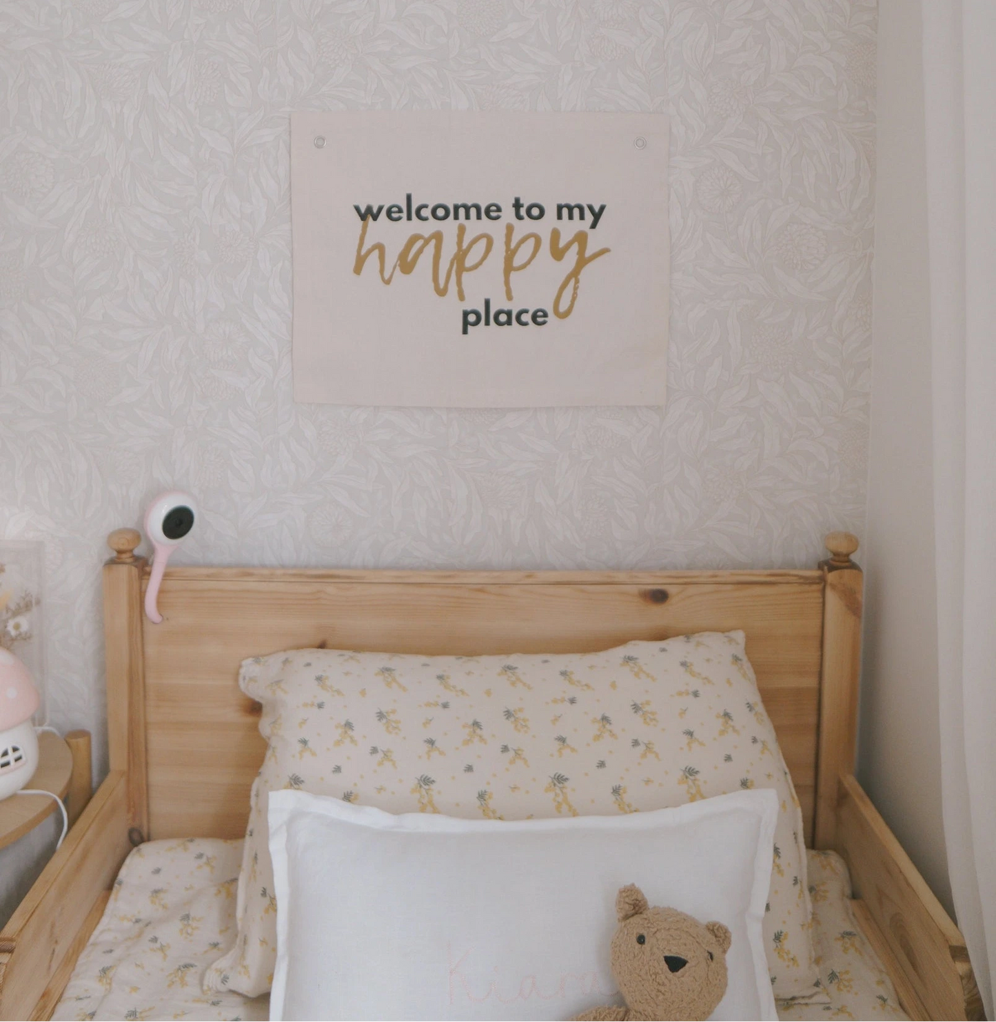 Welcome To My Happy Place Banner