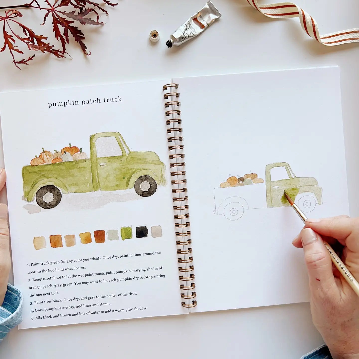 Watercolor Workbook Autumn