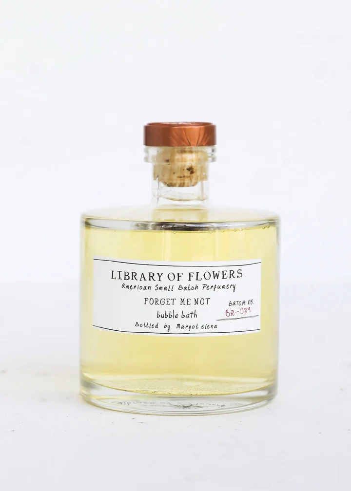 Library of Flowers Forget Me Not Bubble Bath