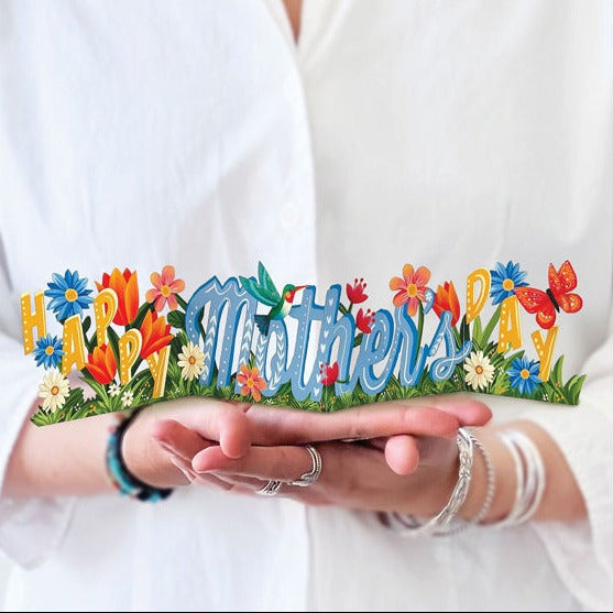 Mini Mother's Day Wishes Pop-up Card