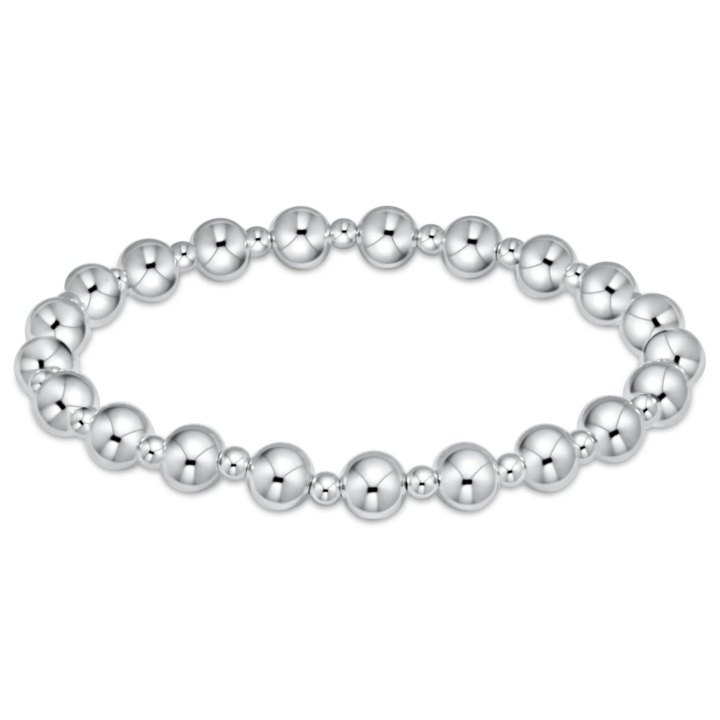 Classic Grateful Pattern 6mm Bracelet Sterling
