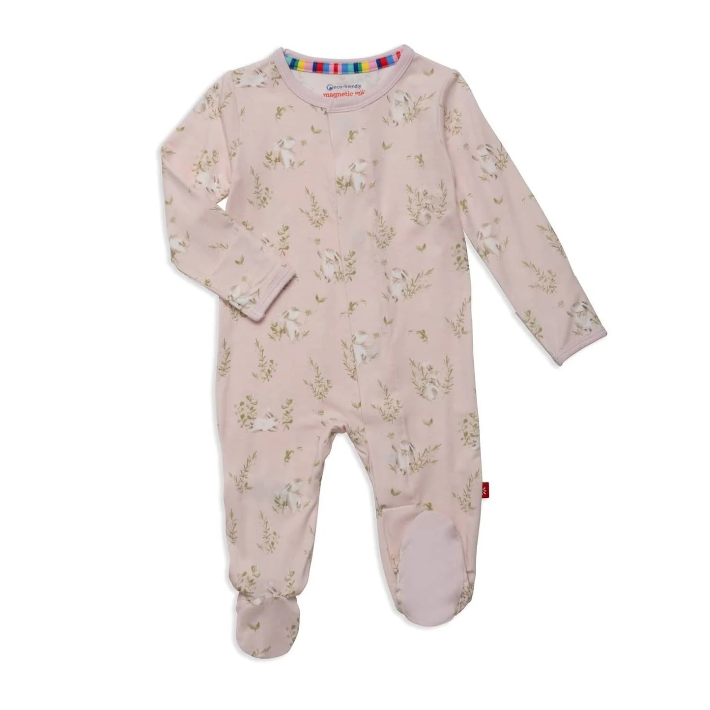 Modal Magnetic Me Hoppily Ever After Pink Footie