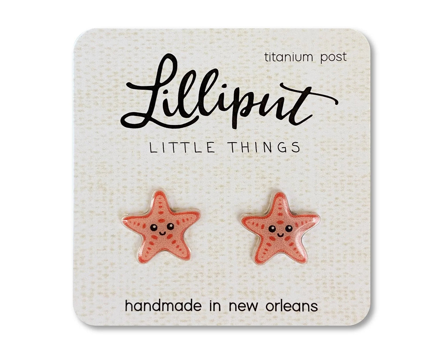 Lilliput Starfish Earrings