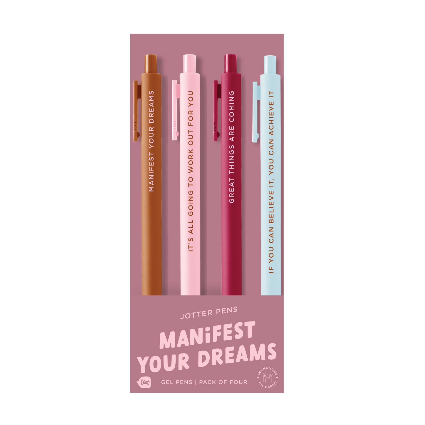 Manifest Your Dreams Jotter Set 4-Pack