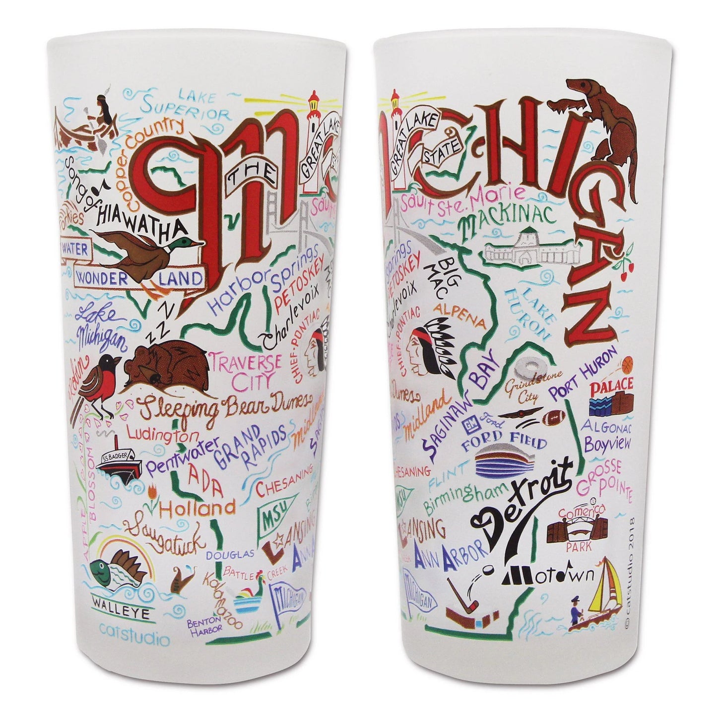 Michigan Glass Catstudio