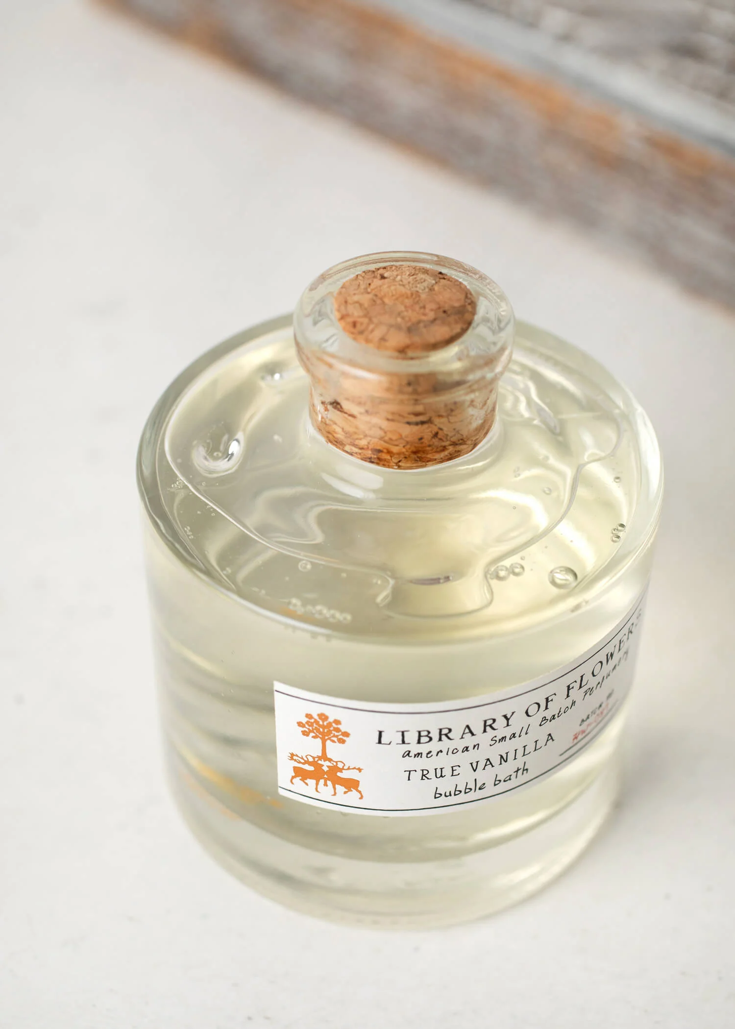 Library of Flowers True Vanilla Mini Bubble Bath