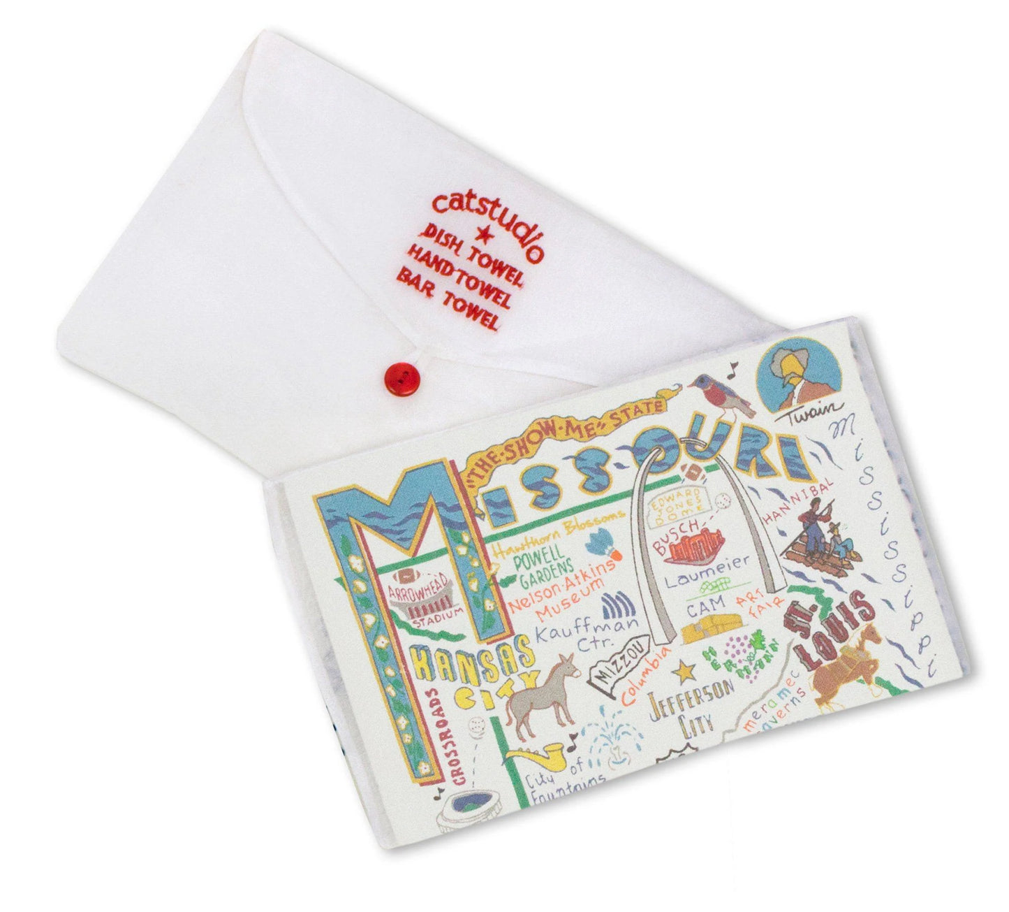 Missouri Dish Towel Catstudio