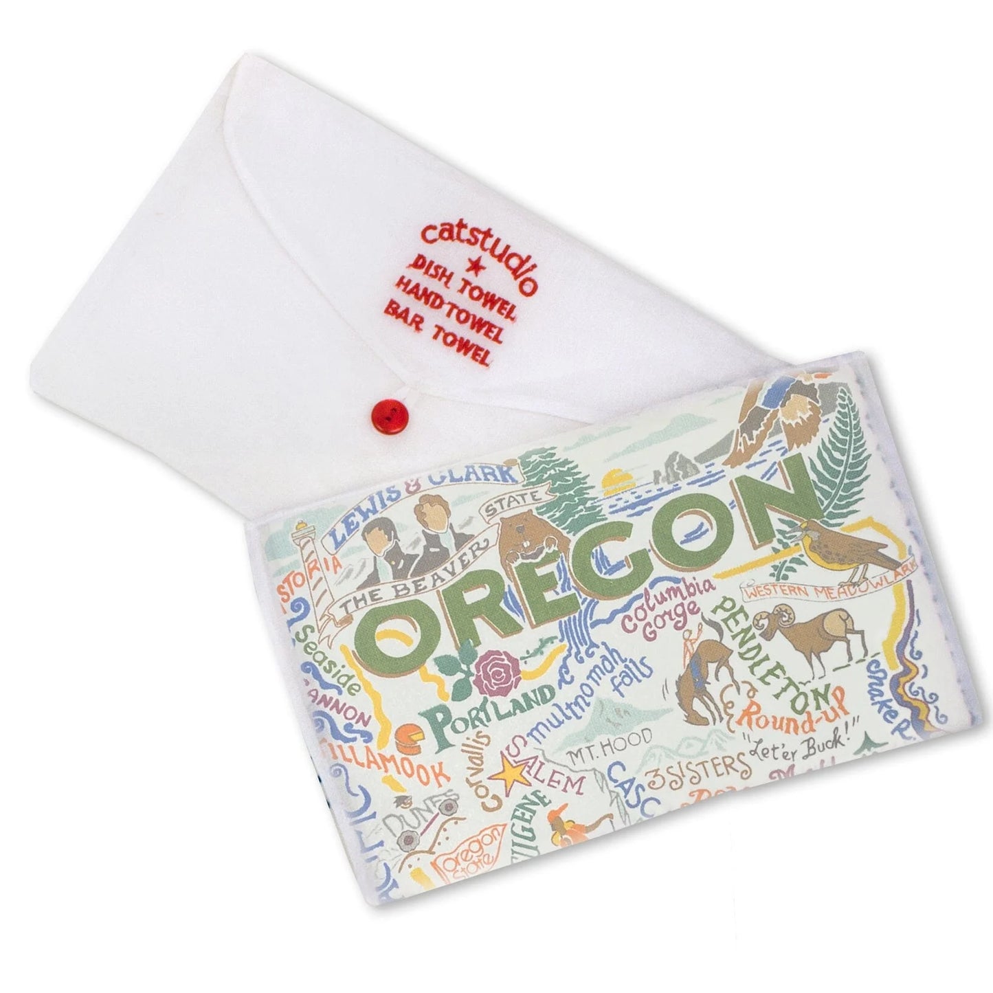 Catstudio Dish Towel Oregon
