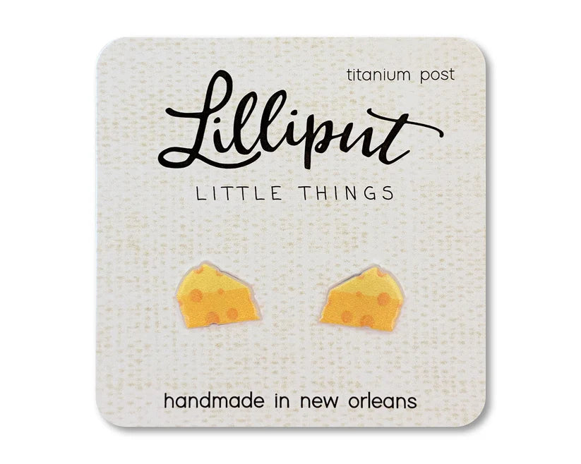 Lilliput Cheese Earrings