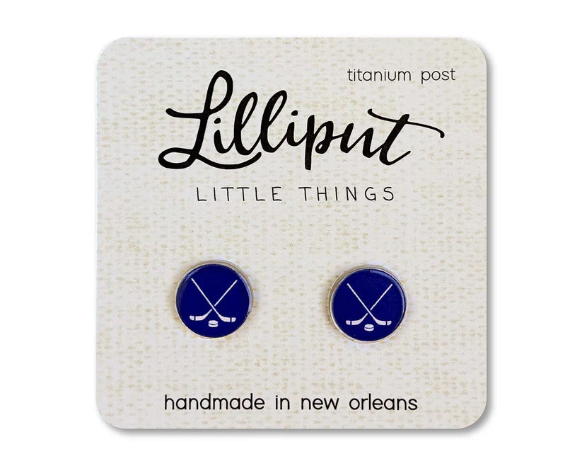 Lilliput Hockey Earrings
