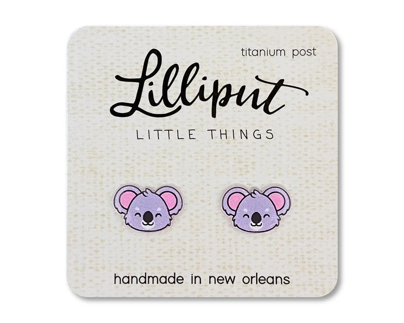 Lilliput Koala Earrings