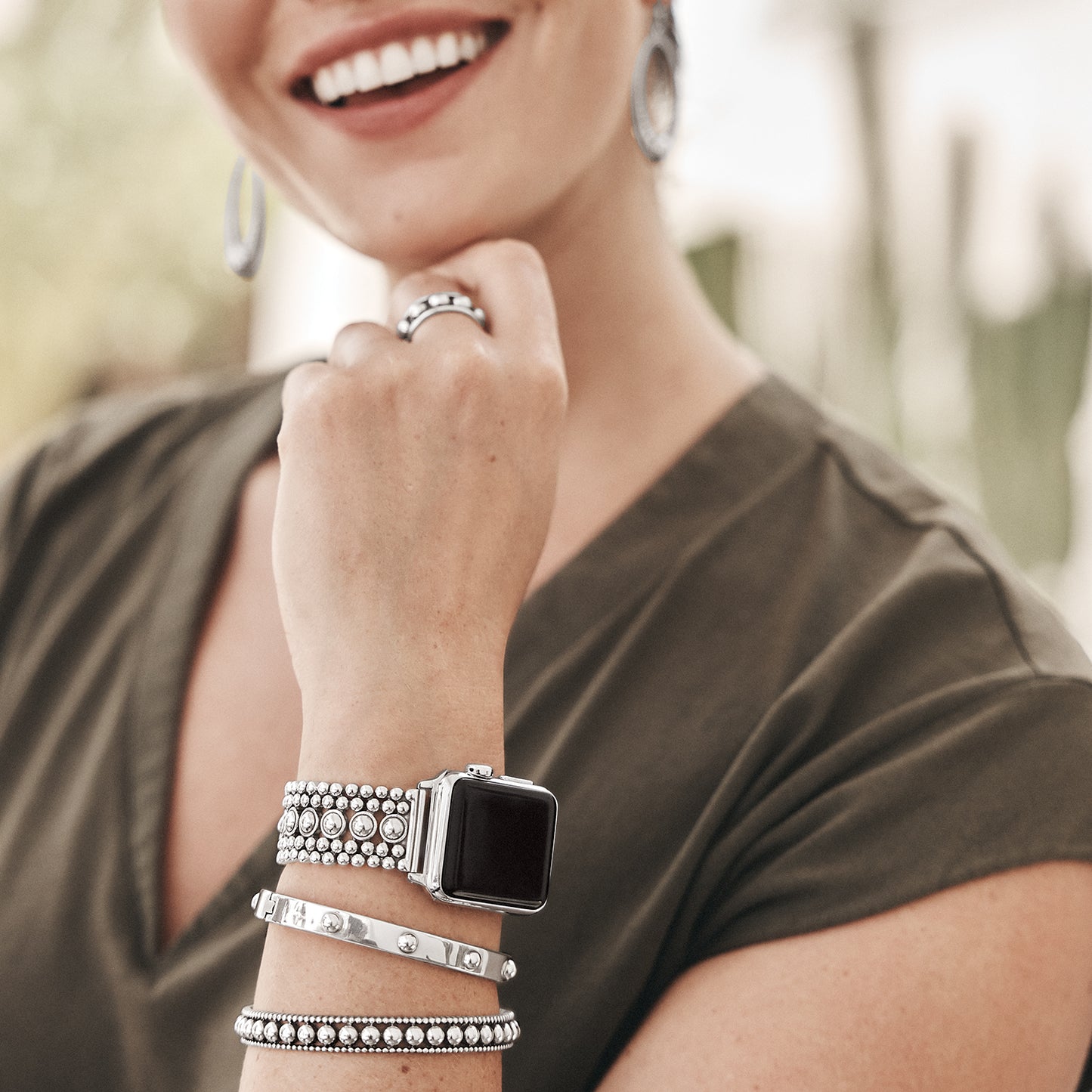 Pretty Tough Studded Watch Band