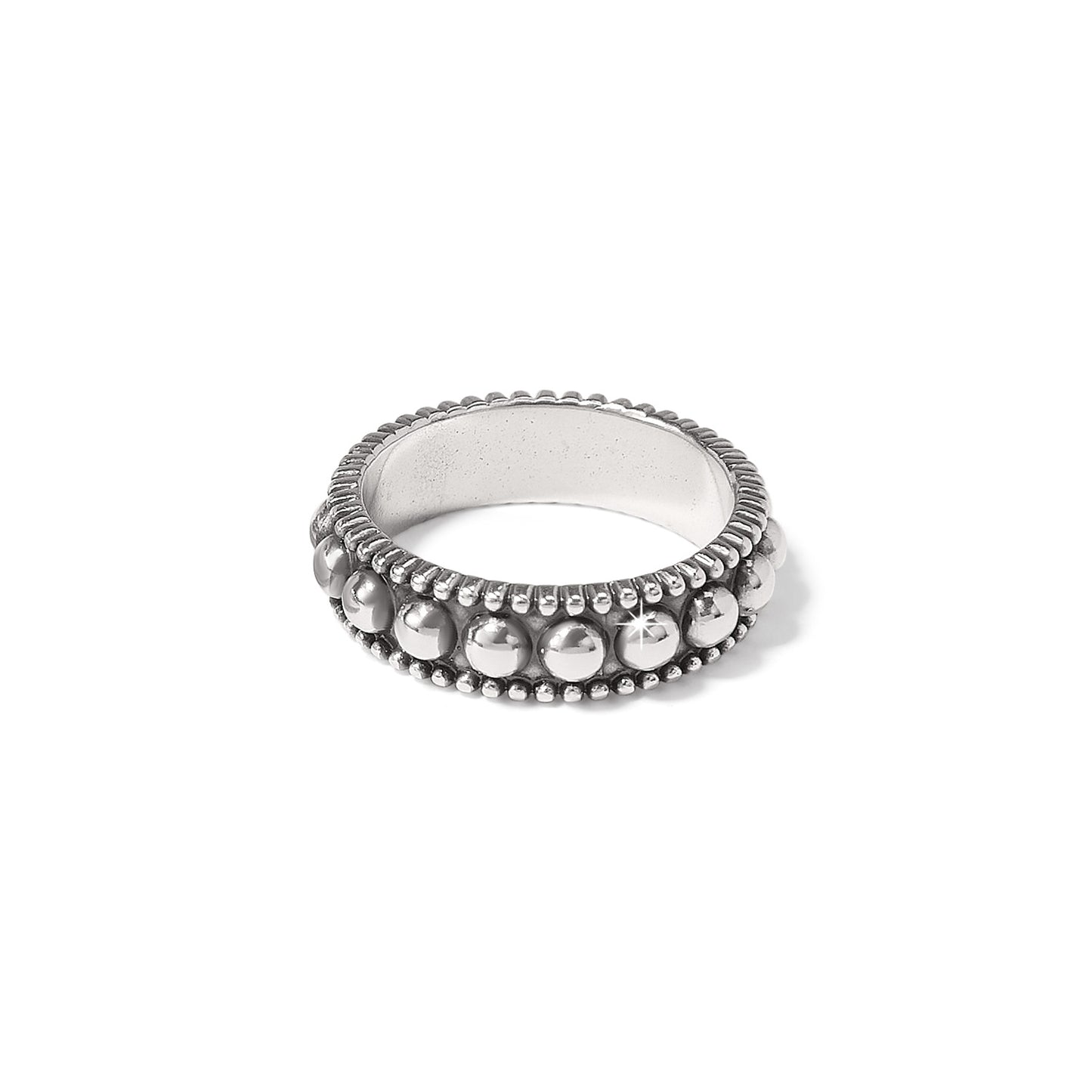Pretty Tough Gem Ring Silver