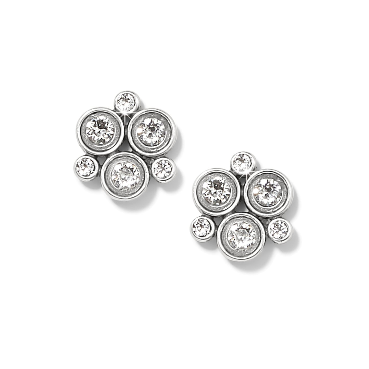Constella Cluster Post Earrings Crystal