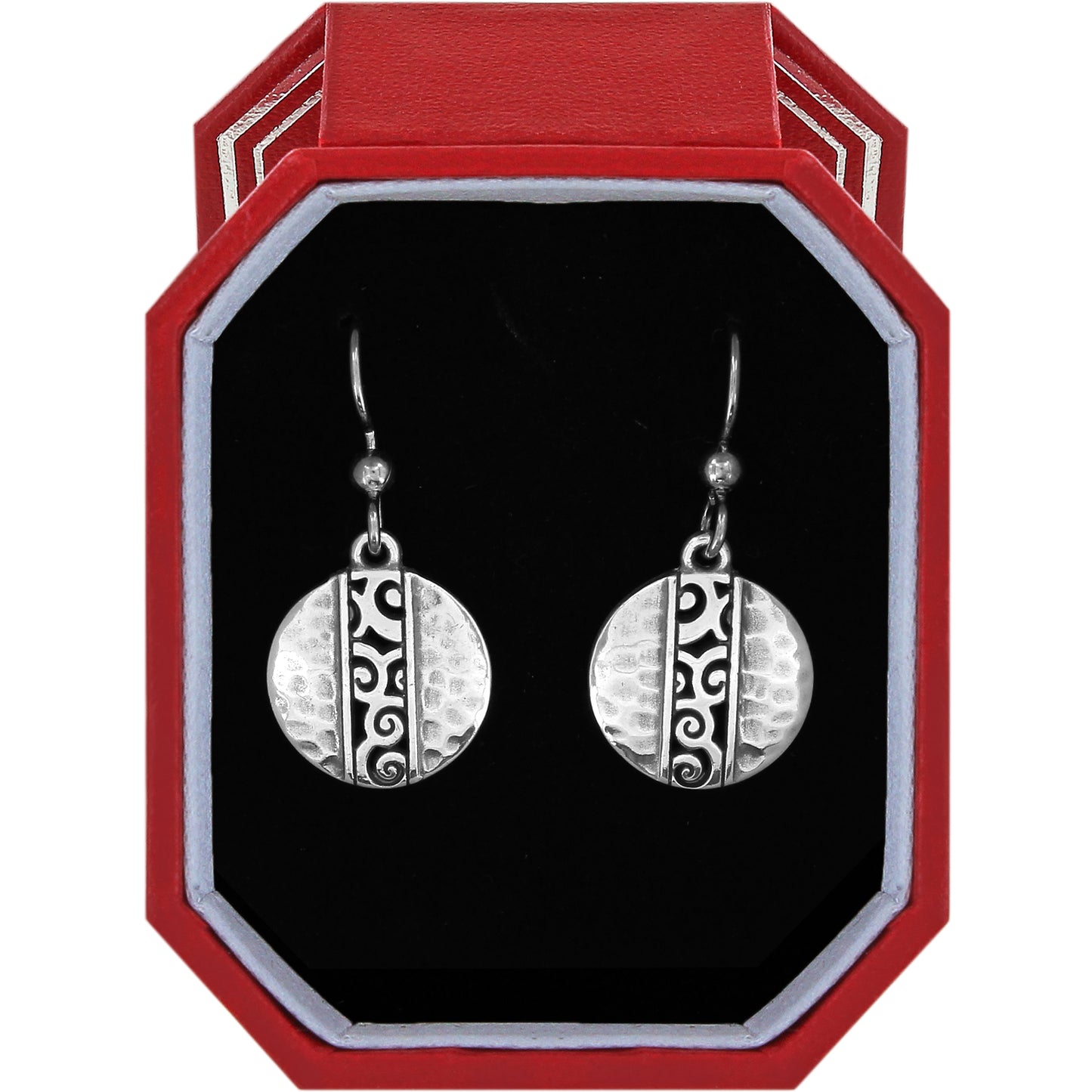 Mingle Disc French Wire Earrings With Gift Box