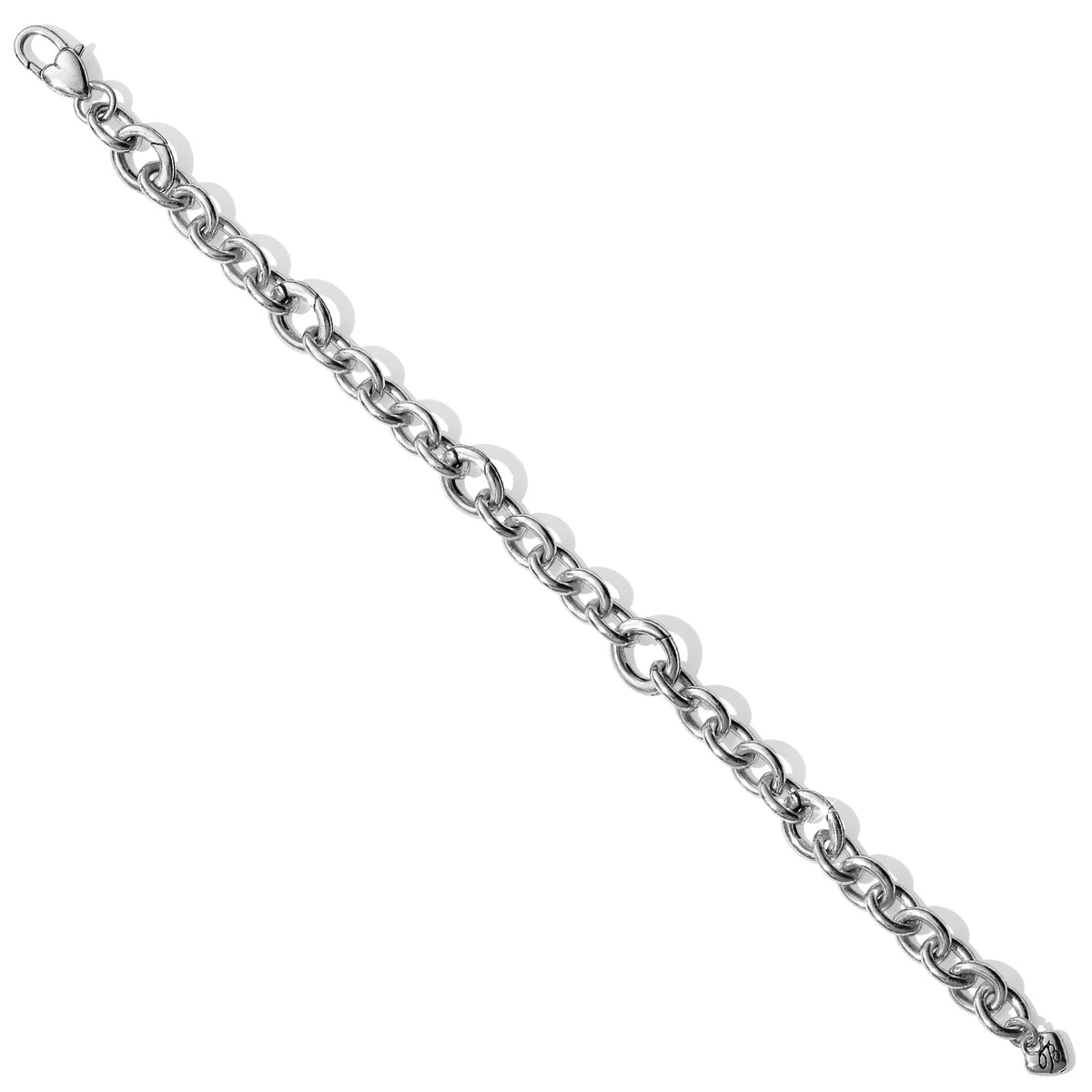 Luxe Link Silver Charm Bracelet