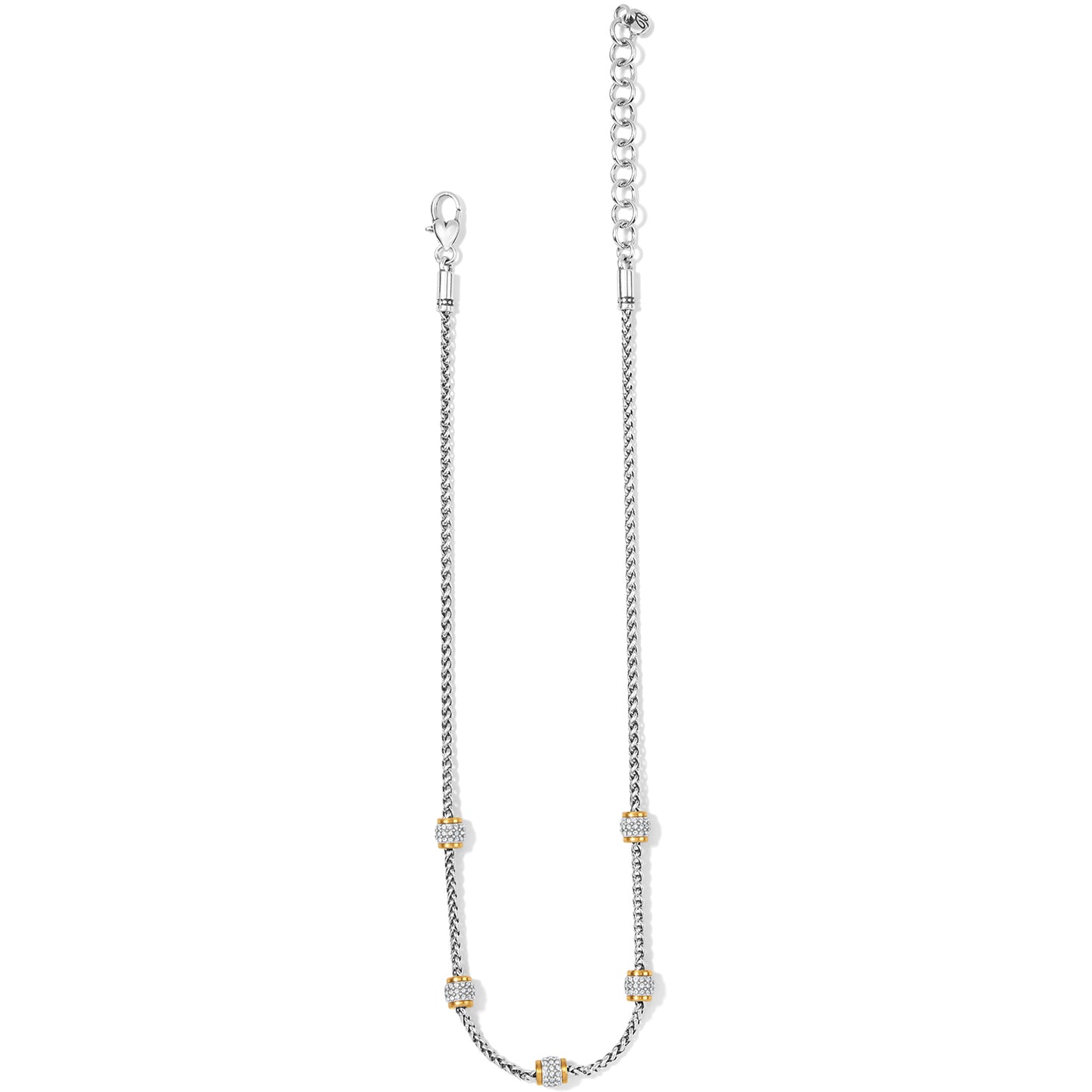 Meridian Petite Short Necklace Two Tone