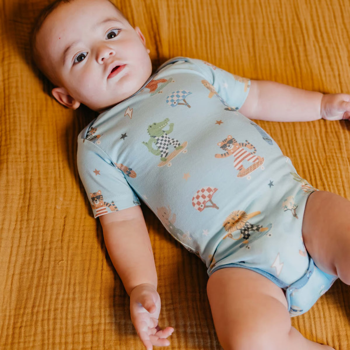 Short Sleeve Bodysuit Tanner