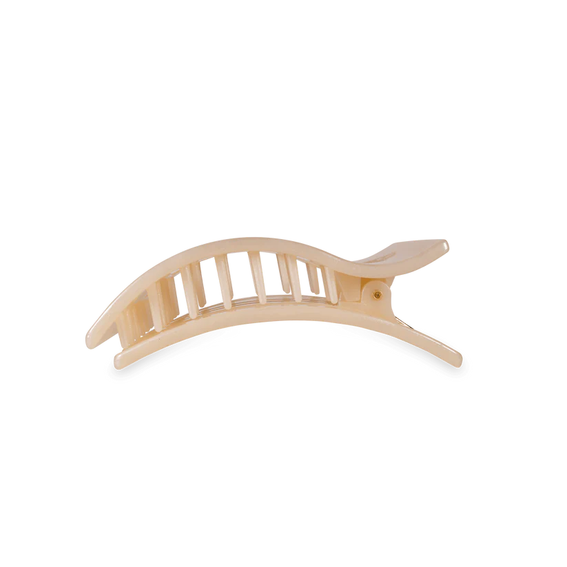 Teleties Medium Flat Rectangle Hair Clip Soft Surf