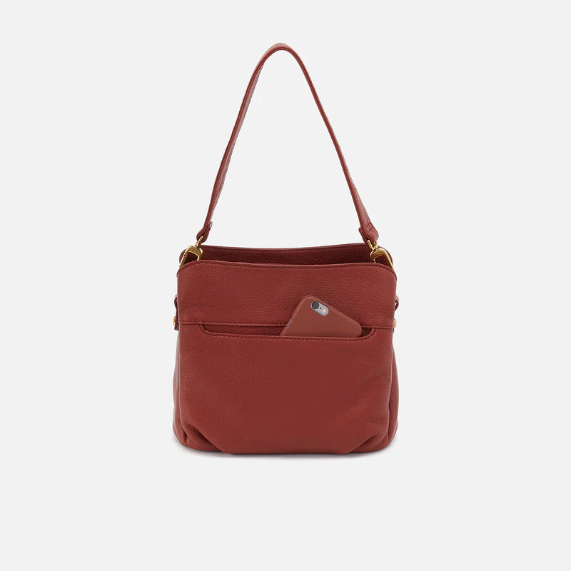Starr Convertible Shoulder Bag Rust