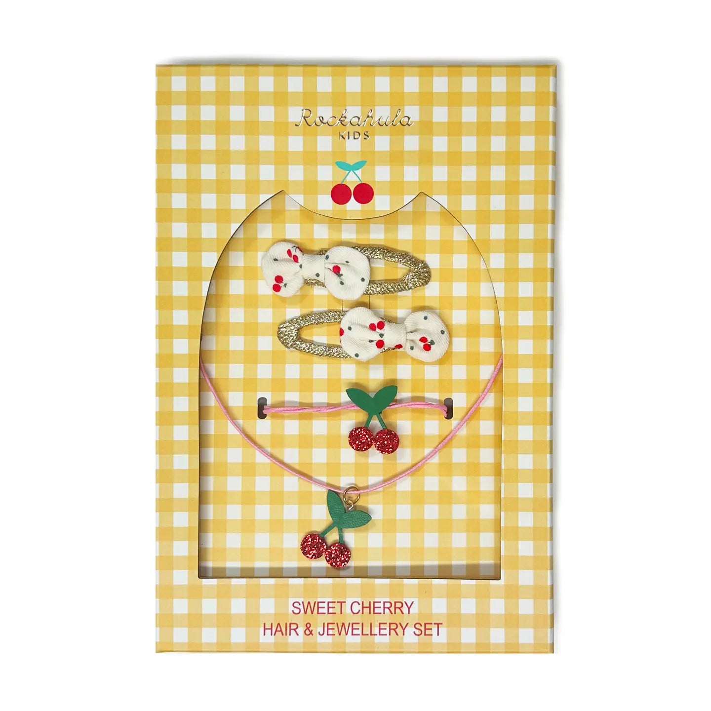 Sweet Cherry Hair & Jewelry Set Sale