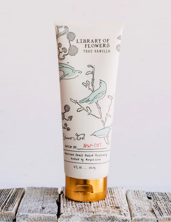 Library of Flowers True Vanilla Shower Gel
