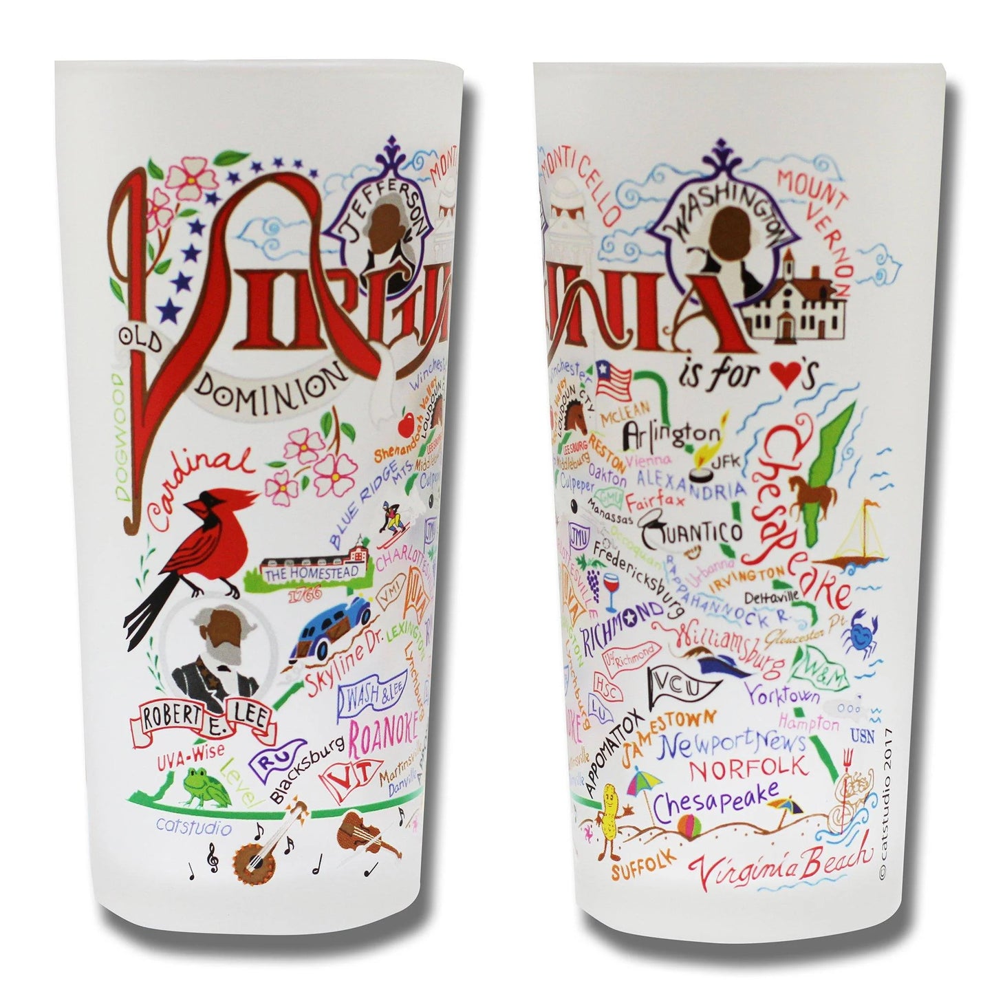 Virginia Catstudio Glass