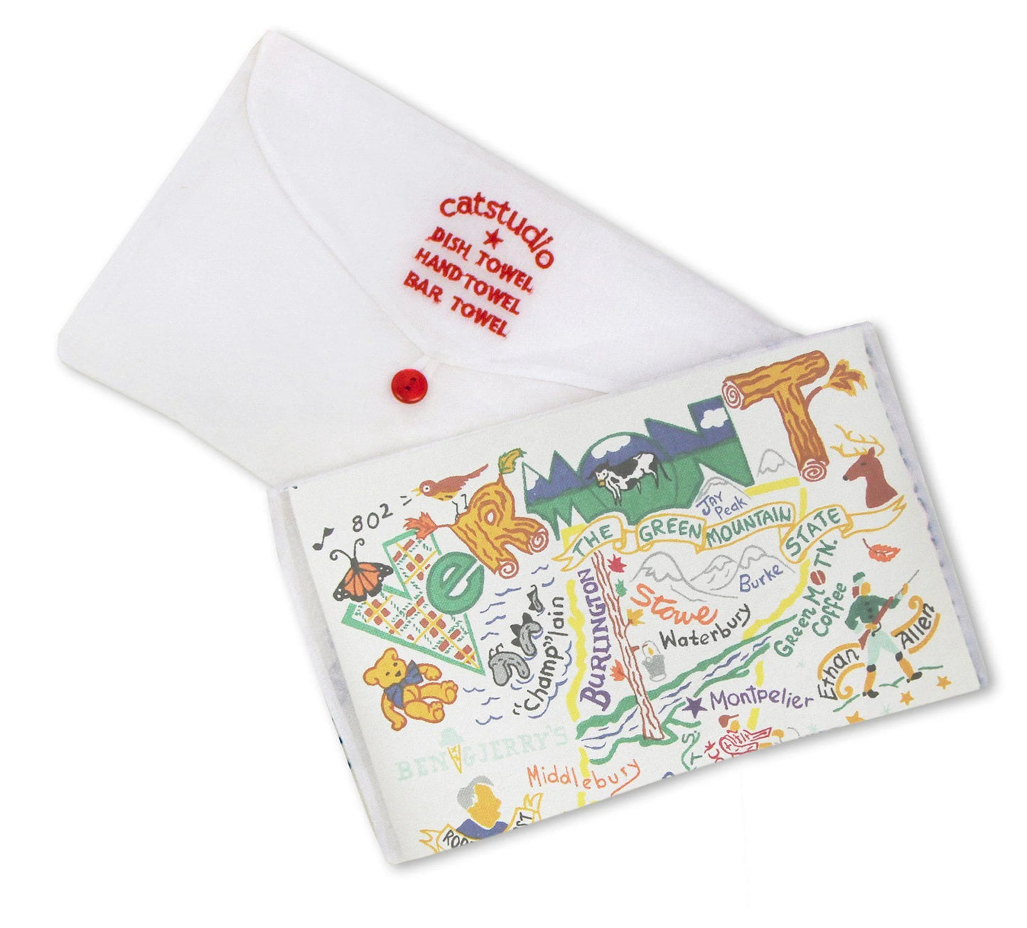 Vermont Dish Towel Catstudio