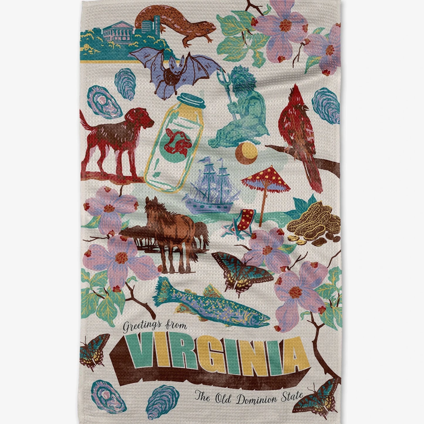 Virginia Tea Towel
