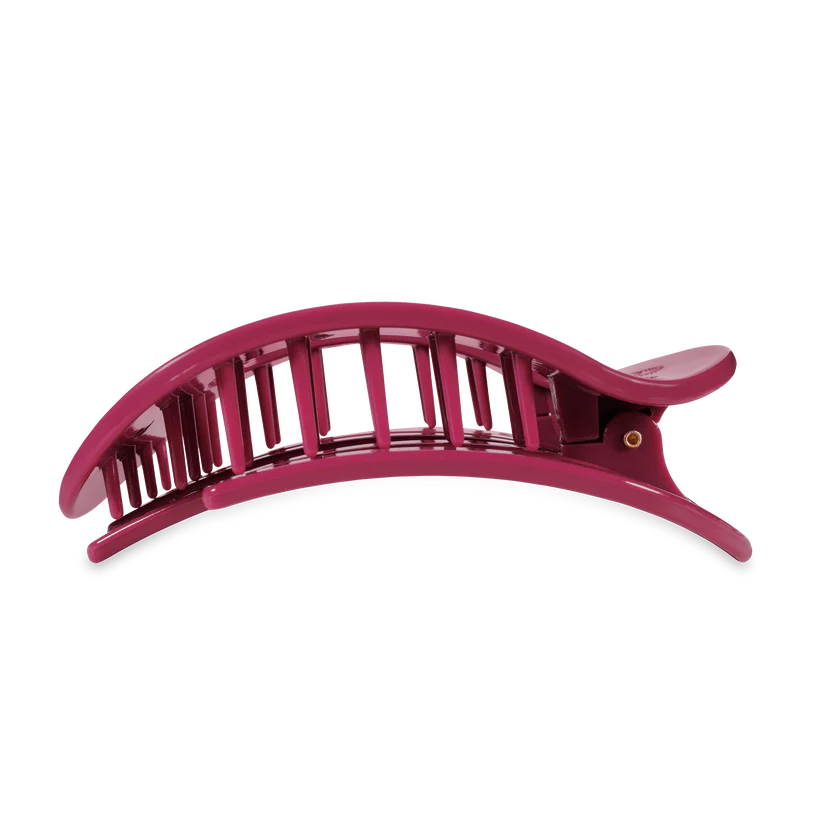 Teleties Large Flat Round Clip Wild Side