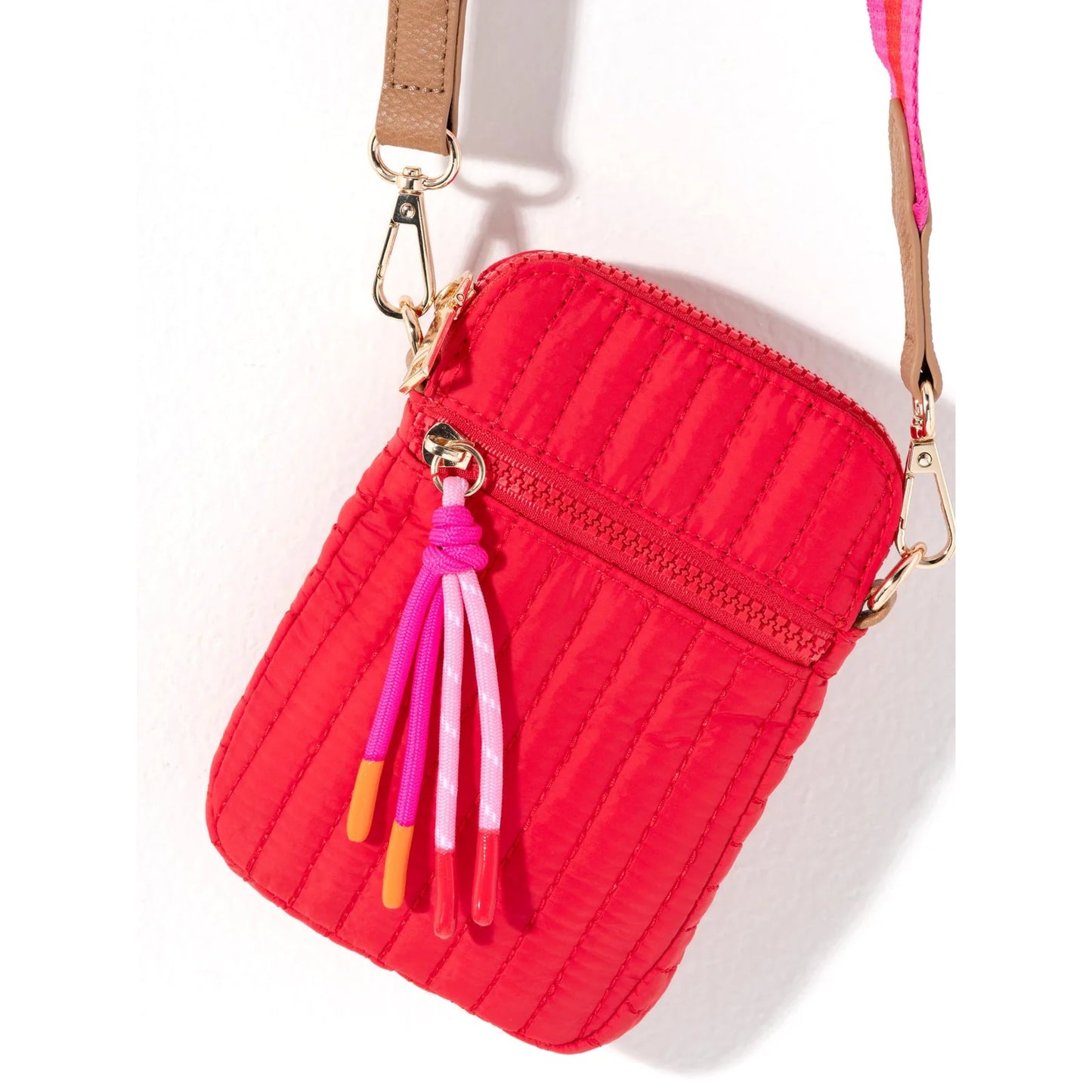 Ezra Phone Holder Red