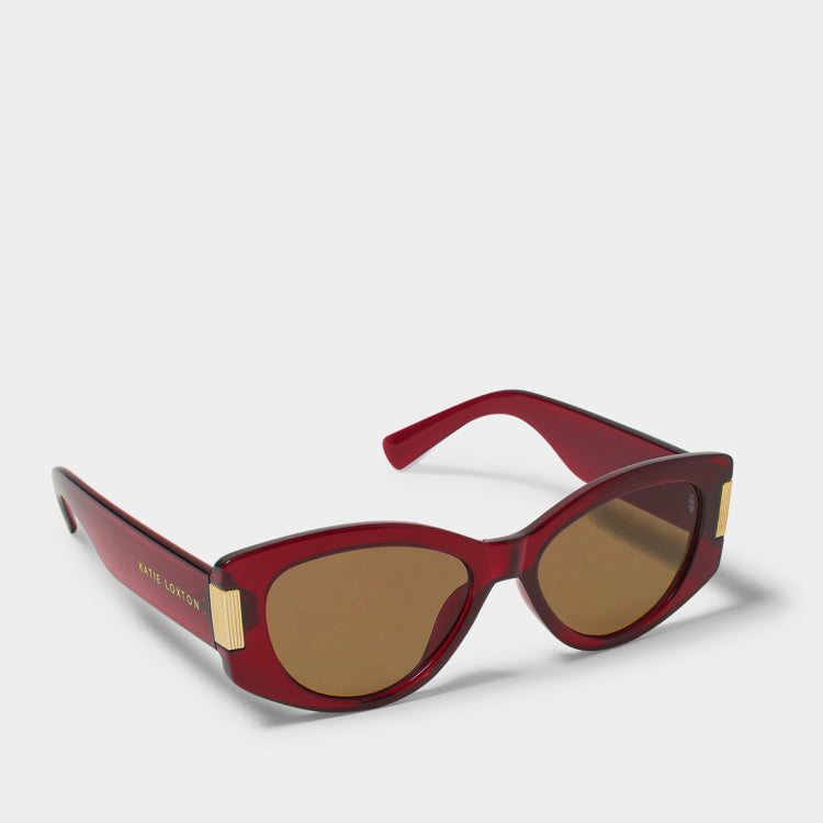 Rimini Sunglasses Deep Red