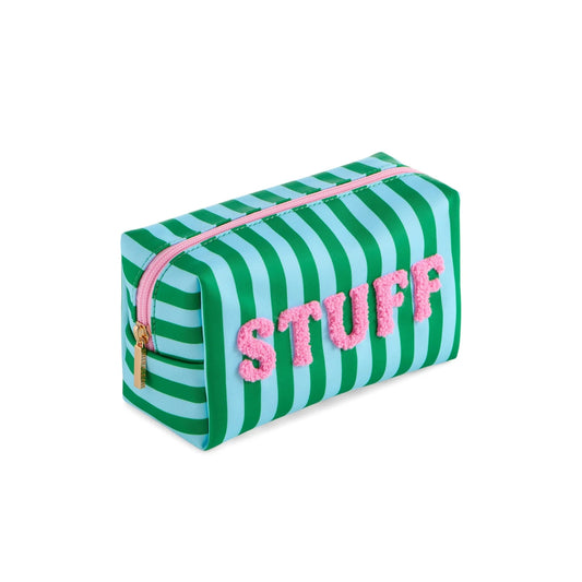 Stuff Small Zip Pouch Turquoise