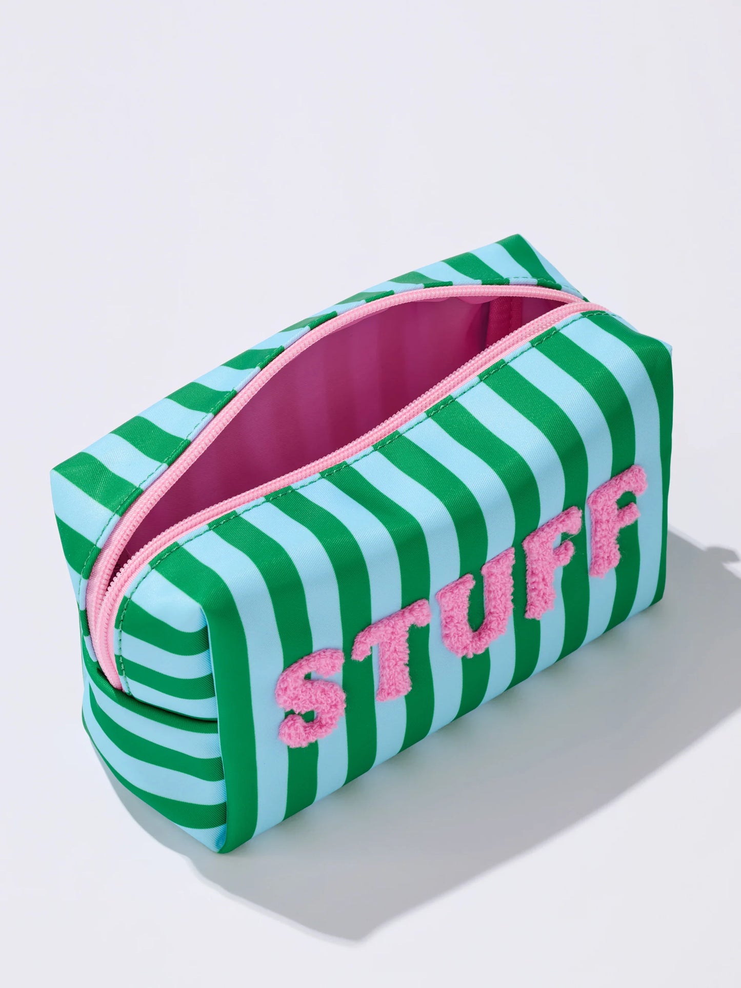 Stuff Small Zip Pouch Turquoise