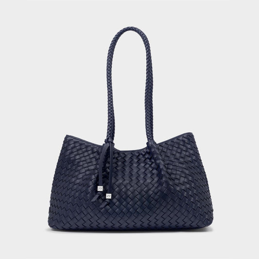 Nova Navy Small Shoulder Tote