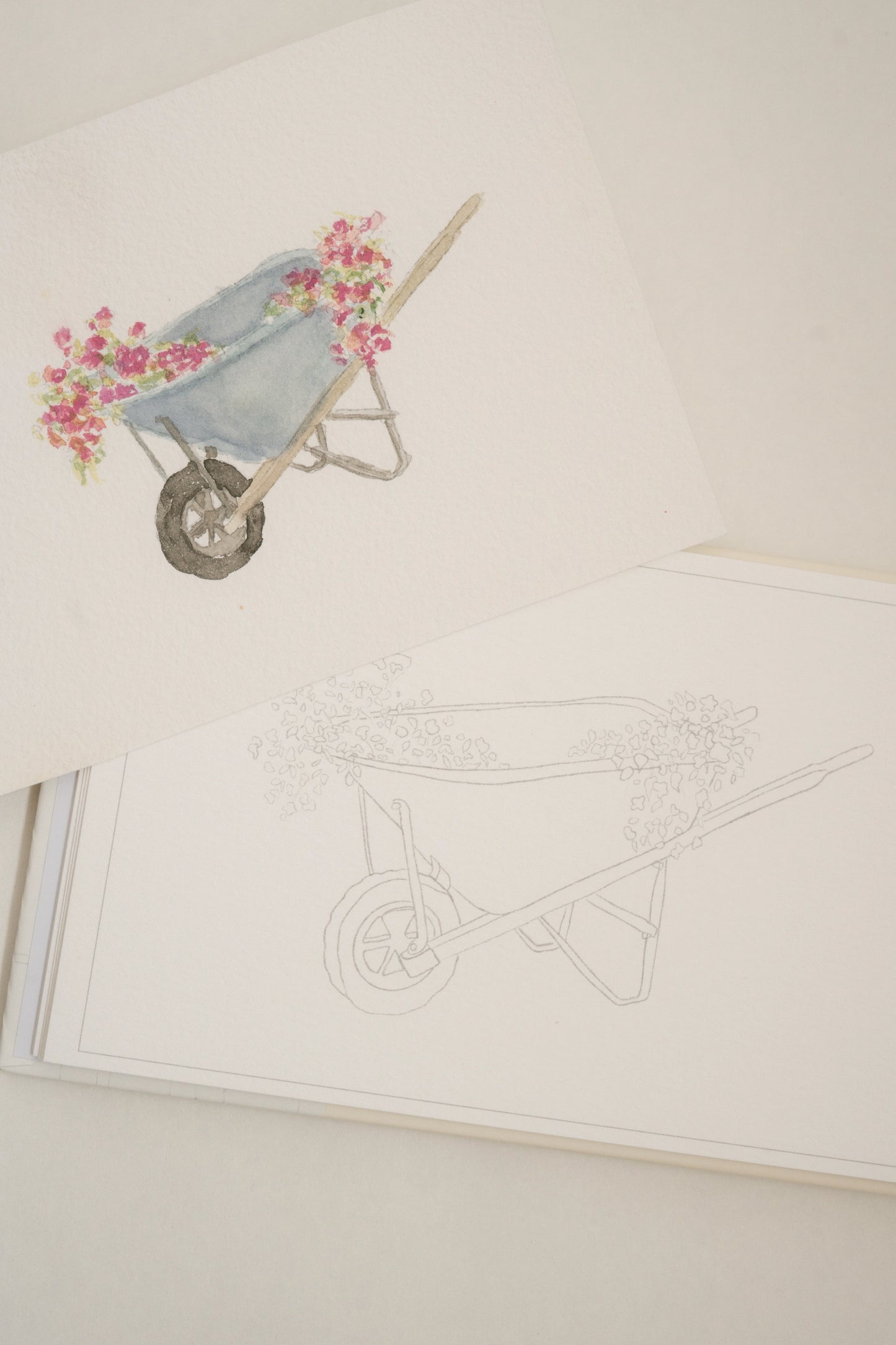 A Little Bit of Spring Mini Watercoloring Book