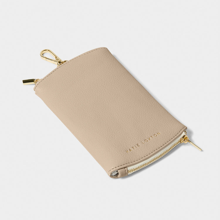 Clip-On Sunglasses Case Light Taupe