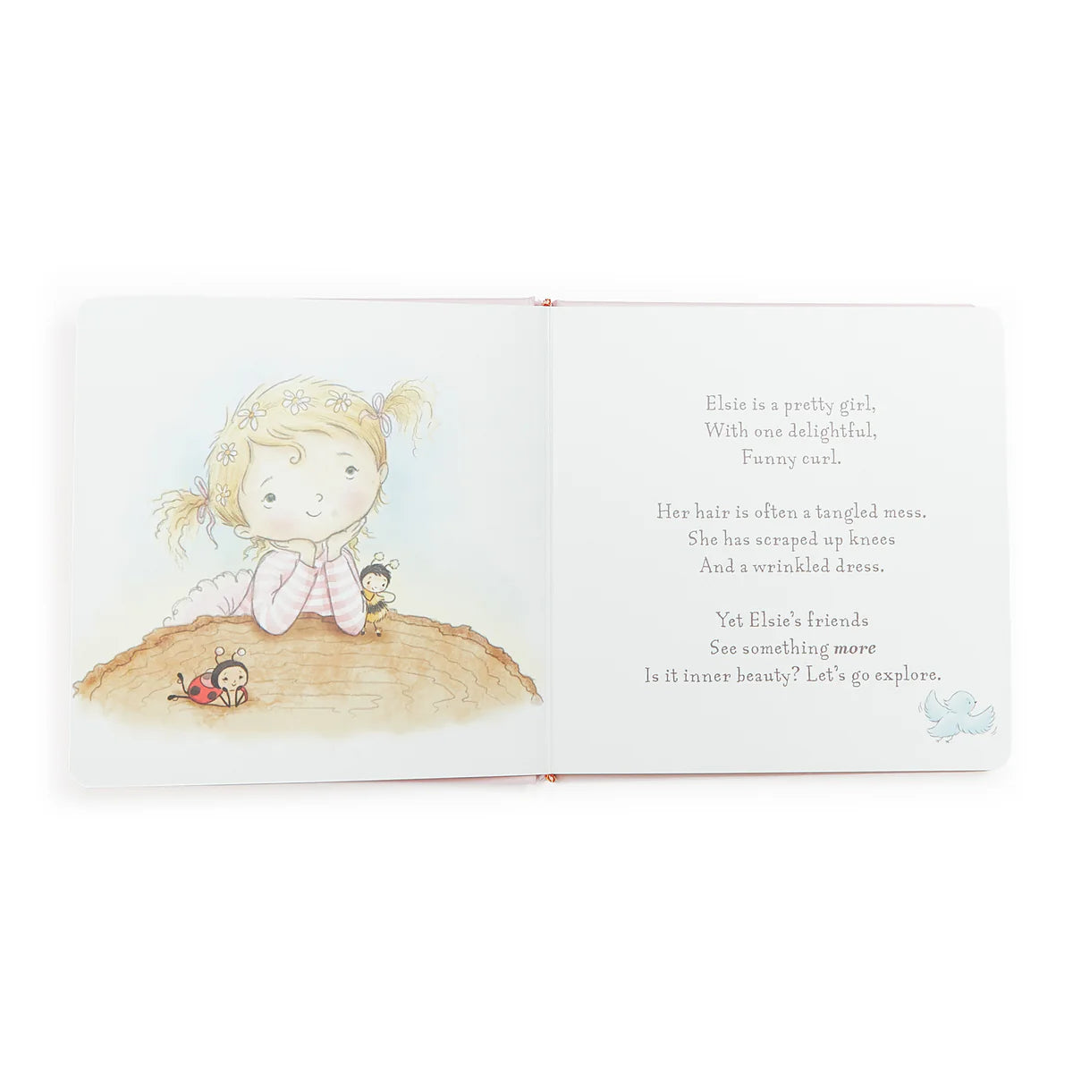 A Pretty Girl Book Blond Hair