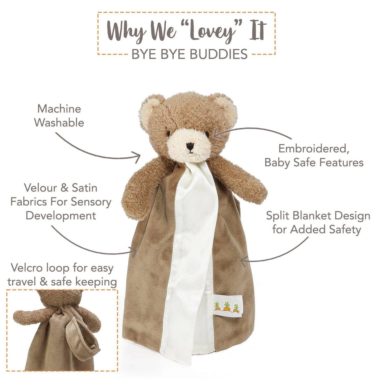 Cubby the Bear Bye Bye Buddy